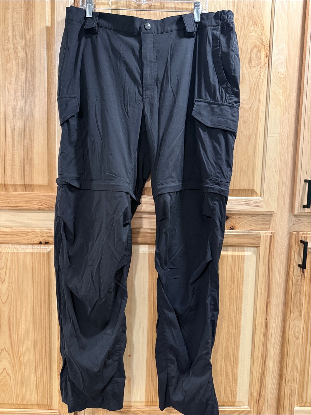 5.11 Tactical 38x34 Black Men’s Cargo Zip-Off Convertible Outdoor Gorpcore Pants